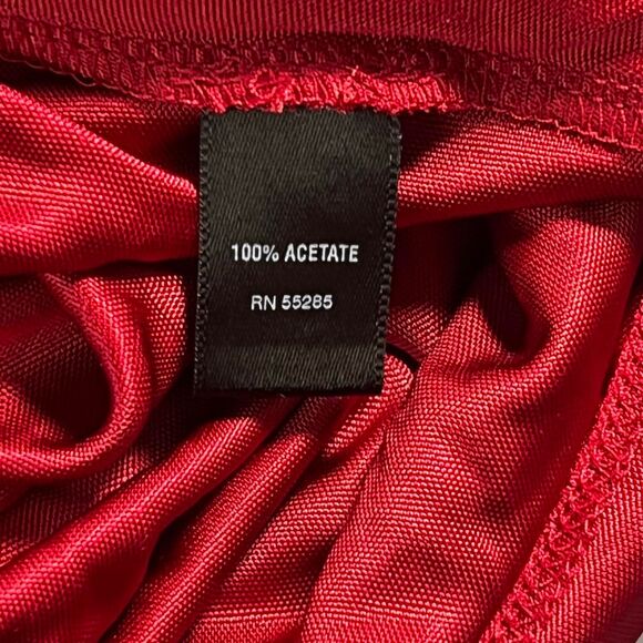 Vintage Express Women's Red Dress - Picture 7 of 7